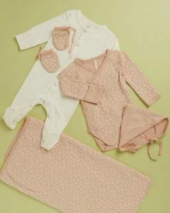 Best Pirce 😀 Quincy Mae Essentials Set - Babies Ivory & Petal 😉