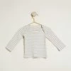 Cheap 🛒 Quincy Mae Ribbed Lap Tee - Babies-Kids Ash Stripe 😉