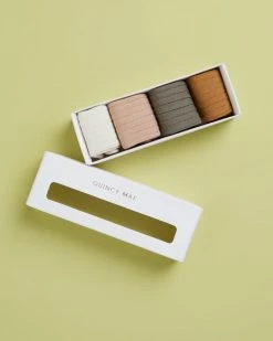 New 🔔 Quincy Mae 🧦 Socks Set - Babies-Kids Ivory, Basil, Petal & Walnut 🛒 -Baby Online store http3A2F2Fstatic.theiconic.com .au2Fp2Fquincy mae 4511 5792041 3