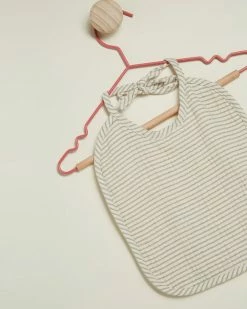 Promo 🌟 Quincy Mae Woven Tie Bib - Babies Basil Stripe ❤️ -Baby Online store http3A2F2Fstatic.theiconic.com .au2Fp2Fquincy mae 6597 9603041 3