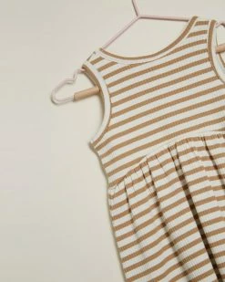 Cheap 🔥 Quincy Mae Ribbed Tank 👗 Dress - Babies-Kids Honey Stripe 🥰 -Baby Online store http3A2F2Fstatic.theiconic.com .au2Fp2Fquincy mae 6910 0103041 3