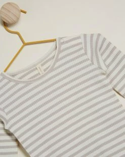 Discount 🌟 Quincy Mae Ribbed Long Sleeve Bodysuit - Babies Ash Stripe 🥰 -Baby Online store http3A2F2Fstatic.theiconic.com .au2Fp2Fquincy mae 7848 6403041 3
