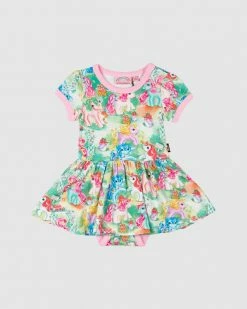 Wholesale 👍 Rock Your Baby Berry Picking Waisted 👗 Dress - Babies Multi 🎁