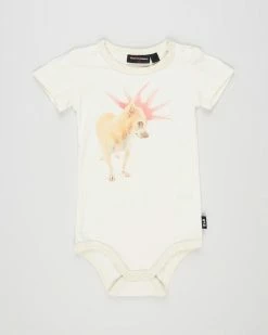 Best Pirce 😍 Rock Your Baby Punk Chihuahua Bodysuit - Babies Cream 🔔
