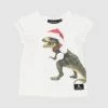 Brand new 🧨 Rock Your Baby T-Rexmas 👕 Shirt - Babies White 😉