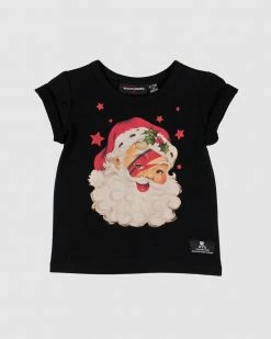 Best reviews of 🛒 Rock Your Baby Bowie Santa Baby T-Shirt - Babies Black 😍