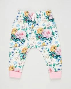 Brand new 🛒 Rock Your Baby Clementine Pants - Babies Pink Floral 🔥