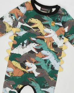 Wholesale 🛒 Rock Your Baby Dino Stampede Playsuit - Babies Multi 🧨 -Baby Online store http3A2F2Fstatic.theiconic.com .au2Fp2Frock your baby 7201 6189711 3