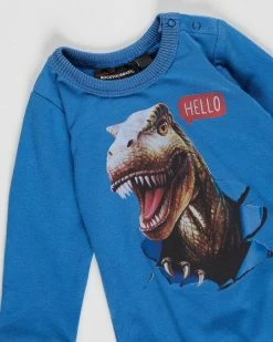 New ✨ Rock Your Baby Hello Dino Bodysuit - Babies Blue 💯 -Baby Online store http3A2F2Fstatic.theiconic.com .au2Fp2Frock your baby 7230 3289711 3