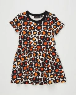 Brand new 🔥 Rock Your Baby Leopard Waisted 👗 Dress - Babies Multi 👍
