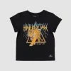 New 🛒 Rock Your Kid High Voltage T-Shirt - Kids Black ❤️