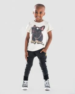 Hot Sale ⭐ Rock Your Kid Sprint Track Pants - Kids Black Wash ⭐