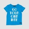 Flash Sale 🔔 Rock Your Kid Go Your Own Way T-Shirt - Kids Blue 🧨