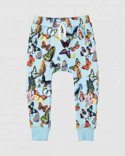 Best deal 👏 Rock Your Kid Blue Butterflies Track Pants - Kids Multi 😍