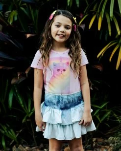 Cheap 🎉 Rock Your Kid Washed Chambray Rara 👗 Skirt - Kids ❤️