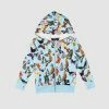 Discount 😀 Rock Your Kid Blue Butterflies Hoodie - Kids-Teens Multi 🥰