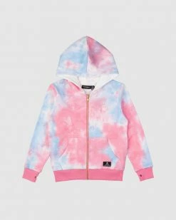 Hot Sale 👍 Rock Your Kid Woodstock Tie Dye Hoodie - Kids-Teens Multi 💯