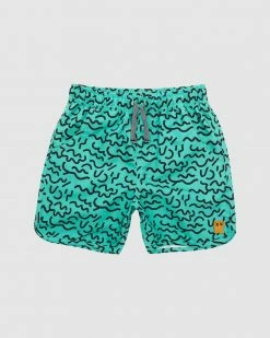 Best Sale ✔️ Rock Your Kid Memphis Boardshorts - Kids-Teen Multi 🎉