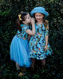 Brand new 👏 Rock Your Kid Blue Butterflies Flounce 👗 Dress - Kids Multi 🛒 -Baby Online store http3A2F2Fstatic.theiconic.com .au2Fp2Frock your kid 0985 9052431 4