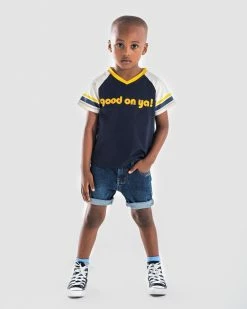 Best Sale 🔥 Rock Your Kid Rebel Denim Shorts - Kids Blue ⌛