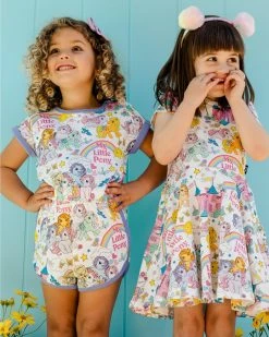 Brand new 😀 Rock Your Kid Rainbows & Ponies Romper - Kids Multi 🌟
