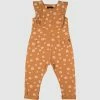 Best Sale ⌛ Rock Your Kid Daisy Jumpsuit - Kids Brown ❤️