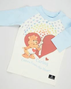 Wholesale 🥰 Rock Your Kid Care Bears From The Heart T-Shirt - Kids Cream & Pale Blue ⌛ -Baby Online store http3A2F2Fstatic.theiconic.com .au2Fp2Frock your kid 5428 6725431 3