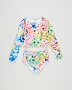 Discount 🔔 Rock Your Kid Care Bears Sharing Is Caring Rashie Set - Kids Multi 🎁