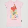 Best deal 🛒 Rock Your Kid Care Bears Love Thy Neighbour Ringer 👗 Dress - Kids Pink & Blue 🥰