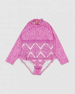 Best Pirce ⭐ Salty Swimwear ZOE Full Piece Rashie Botanica 🔥