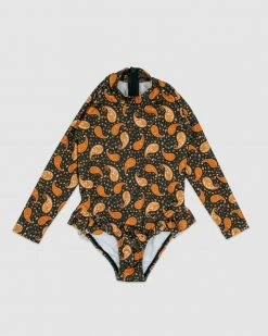 Flash Sale 👏 Salty Swimwear ZOE Full Piece Rashie Pretty Paisley 👏