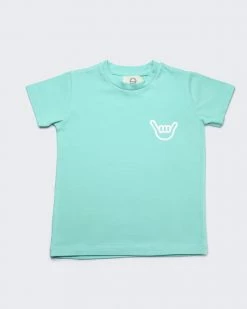 Buy 😍 Sand N Salt Shaka Basic Tee Aqua 🔥