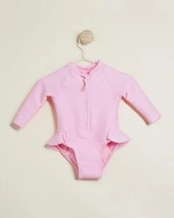 Wholesale 😀 Seafolly Essentials Long Sleeve Paddlesuit - Babies Blossom 💯