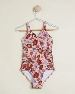 Outlet 😍 Seafolly Retro Ruched One Piece - Kids 🎉