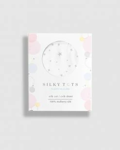 Flash Sale 🥰 Silky Tots Silk Cot Sheet Grey Stars 😀 -Baby Online store http3A2F2Fstatic.theiconic.com .au2Fp2Fsilky tots 3415 5328151 3
