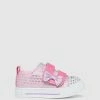 Wholesale 🌟 Skechers Twinkle Toes Heart Dreamer Infant Pink/Silver 🥰