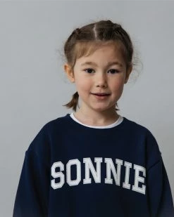 Discount 💯 Sonnie Varsity Crewneck & Earl Sweat Shorts Set Navy 🛒 -Baby Online store http3A2F2Fstatic.theiconic.com .au2Fp2Fsonnie 3877 4073841 7