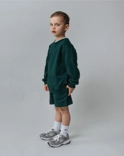 Top 10 🔥 Sonnie Tama Crewneck Sweatshirt Forest Green ✔️