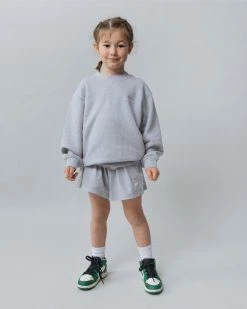 Cheap 💯 Sonnie Charlie Shorts Grey Marle ⭐