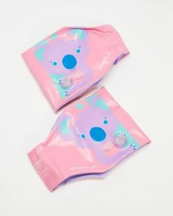 Cheap ⌛ Speedo Sea Squad Armbands Galinda, Hard Candy & Marine Blue 👍