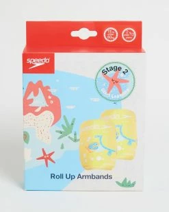 Flash Sale 🌟 Speedo Roll Up Armbands Empire Yellow, Turquoise & Marine Blue 🌟