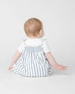 Best deal 👍 Sportscraft Stripe Dobby Weave Romper - Babies Ultramarine 🔔 -Baby Online store http3A2F2Fstatic.theiconic.com .au2Fp2Fsportscraft 8731 6604341 6