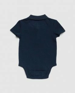 Best Sale 👏 Sportscraft Polo Bodysuit - Babies Blue Indigo 🛒 -Baby Online store http3A2F2Fstatic.theiconic.com .au2Fp2Fsportscraft 8743 4804341 3