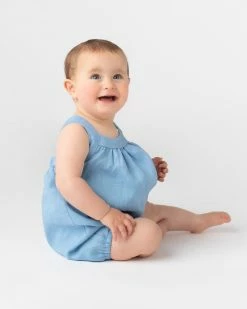 Brand new 💯 Sportscraft Linen Romper - Babies Bluebell ✔️ -Baby Online store http3A2F2Fstatic.theiconic.com .au2Fp2Fsportscraft 8867 3604341 5