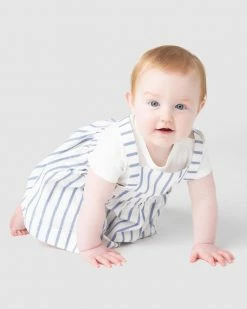 Outlet 👏 Sportscraft Dobby Weave Pinafore - Babies Ultramarine 🔥 -Baby Online store http3A2F2Fstatic.theiconic.com .au2Fp2Fsportscraft 8873 1604341 5