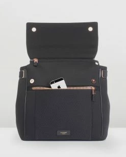 Outlet ⭐ Storksak St James 🎒 Backpack Nappy Bag Black ✔️ -Baby Online store http3A2F2Fstatic.theiconic.com .au2Fp2Fstorksak 3171 825849 6