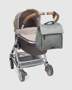 New 😀 Storksak St James 🎒 Backpack Nappy Bag Grey Marl 😍 -Baby Online store http3A2F2Fstatic.theiconic.com .au2Fp2Fstorksak 3202 2854901 8