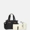 New 👏 Storksak Travel Shoulder Nappy Bag Black ⌛