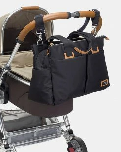 New 👏 Storksak Travel Shoulder Nappy Bag Black ⌛ -Baby Online store http3A2F2Fstatic.theiconic.com .au2Fp2Fstorksak 3264 897925 4