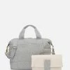 Discount 🌟 Storksak Organic Tote Rain Drop Nappy Bag Grey ✨